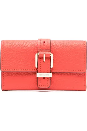 Michael Kors Medium Nolita Pebbled tri-fold wallet