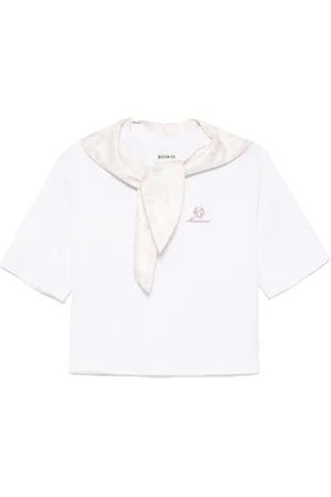 Musium Div. Logo-embroidered T-shirt