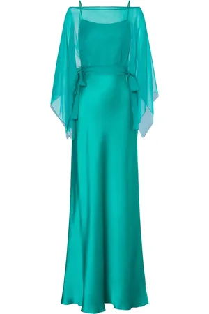 Alberta Ferretti Flared maxi dress