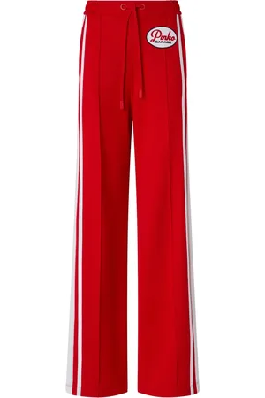 Pinko Logo-appliqu?? track shorts