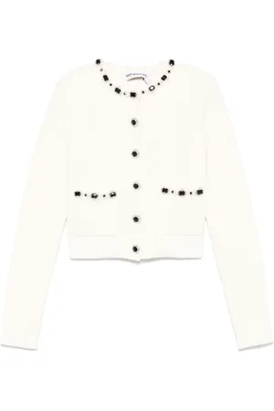 Self-Portrait Crystal-embellished cardigan