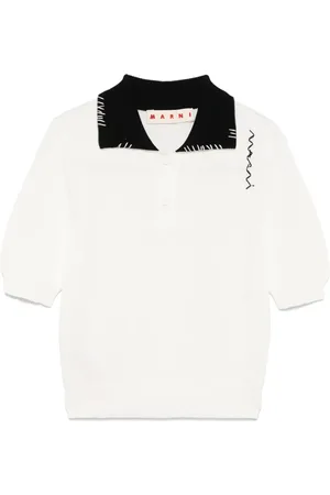 Marni Contrast??ng-collar polo shirt