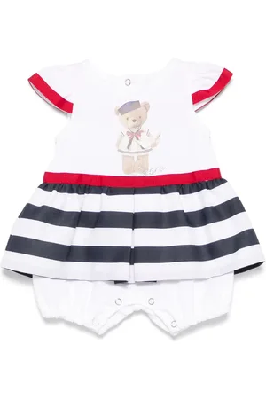 Lapin House Bear-print dress