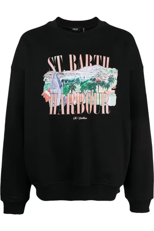 FIVE CM Graphic-print jersey-texture sweatshirt
