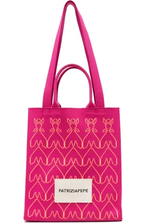Patrizia Pepe Pattern-jacquard tote bag
