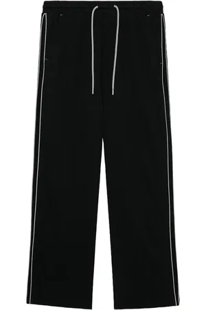 FIVE CM Wide-leg cotton track pants