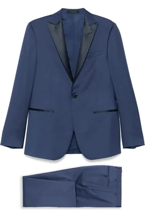 corneliani Satin-lapels three-piece suit