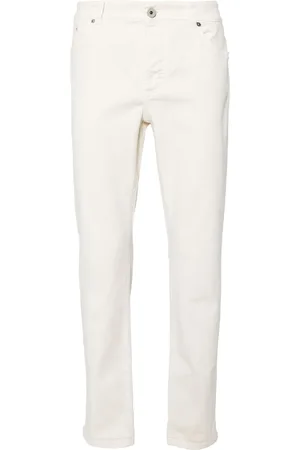 Brunello Cucinelli Mid-rise slim-fit jeans