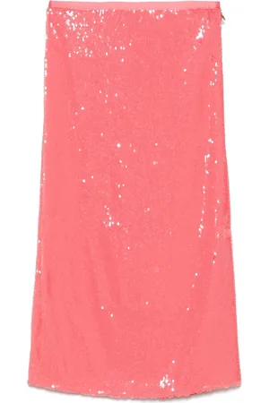 Patrizia Pepe Sequined midi skirt