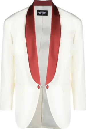 Dsquared2 Shawl-lapel contrast blazer