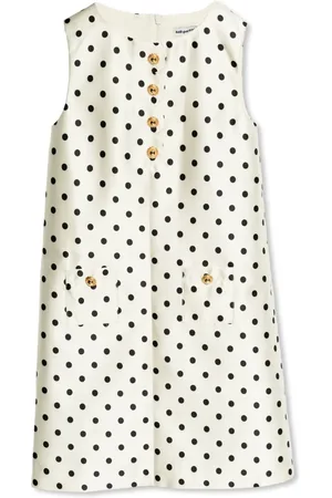 Self-Portrait Polka dot-print dress