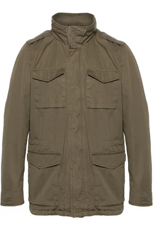 HERNO Tigri cotton military jacket