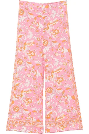 Maje Floral-print trousers
