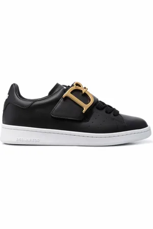 Dsquared2 Logo-plaque touch-strap sneakers