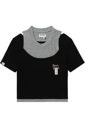 Musium Div. Layered cropped T-shirt
