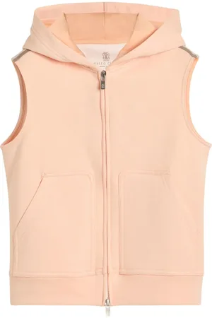 Brunello Cucinelli Hooded zip-up vest