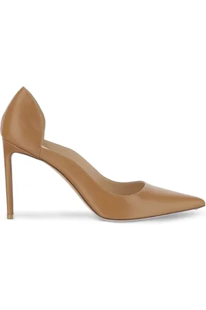 Francesco Russo 95mm leather pumps