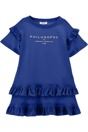 PHILOSOPHY DI LORENZO SERAFINI Logo-print dress