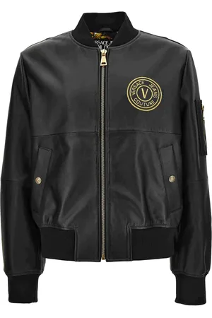 VERSACE Leather jacket