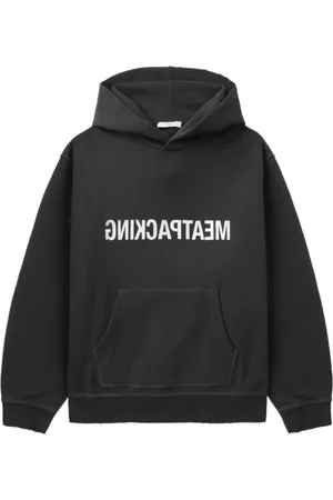 Helmut Lang X Maison Kitsune cotton hoodie