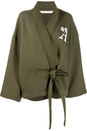 Palm Angels Daisy cotton kimono