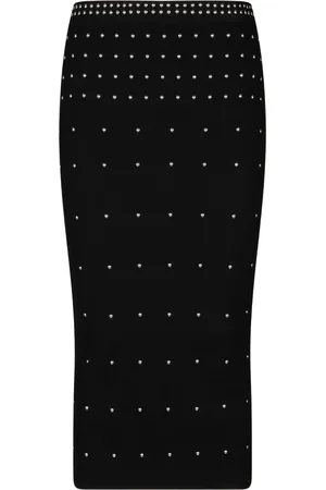 Liu Jo Stud-embellished midi skirt