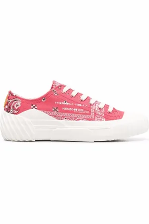 Kenzo Tiger-crest low-top sneakers