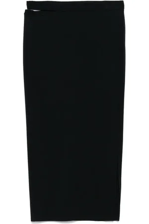 Patrizia Pepe Jersey midi skirt