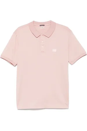 C.P. Company Logo-patch polo shirt