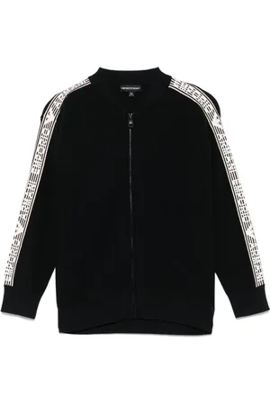 Emporio Armani Logo-jacquard cardigan