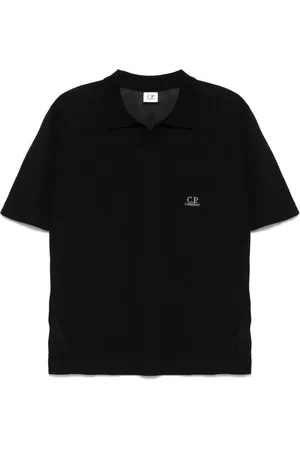 C.P. Company Logo-embroidered T-shirt
