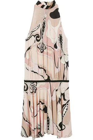 Puccini Orchidee-print dress