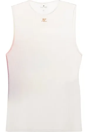 Courrèges Aura tulle top