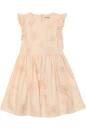 Self-Portrait Floral-embroidered dress