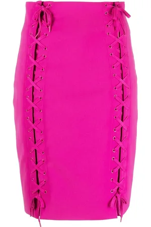Moschino Tie-fastening pencil skirt