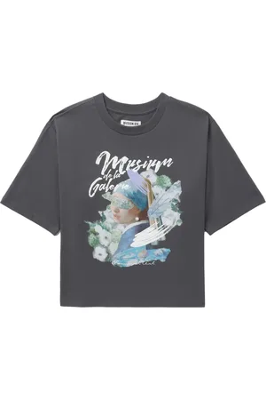 Musium Div. Graphic-print cotton T-shirt