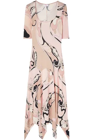 Puccini Orchidee-print dress
