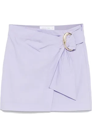 Patrizia Pepe Logo-plaque mini skirt