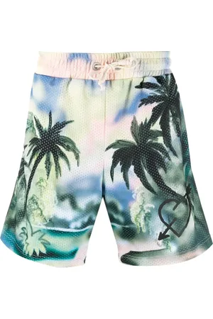 Palm Angels Paradise mesh track shorts