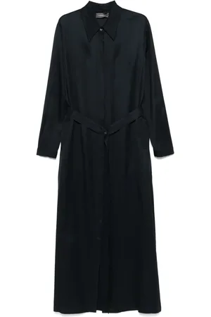LORENA ANTONIAZZI Belted maxi dress