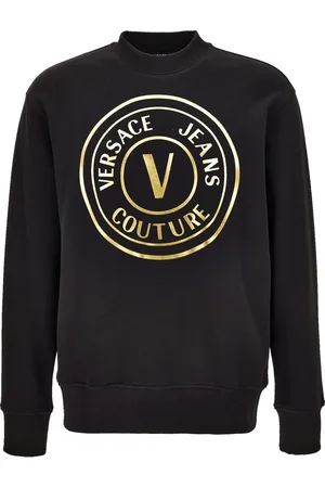 VERSACE Logo-print sweatshirt