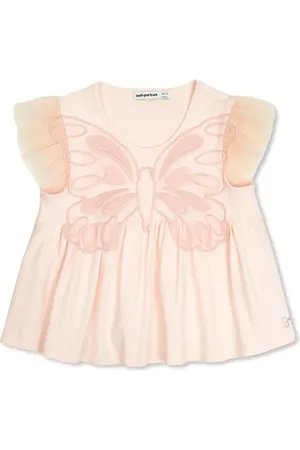 Self-Portrait Butterfly-embroidered dress