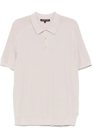 Michael Kors Texture mouline polo shirt