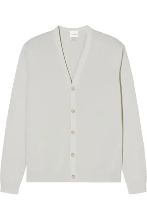 Closed V-neck cotton cardigan