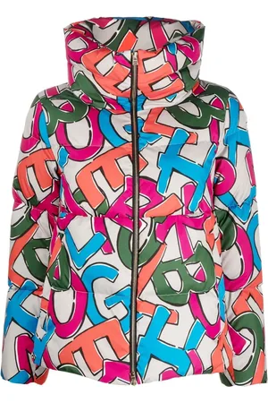 HERNO Logo-print puffer jacket