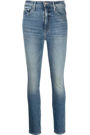 Mother The Double Swooner high-rise skinny jeans