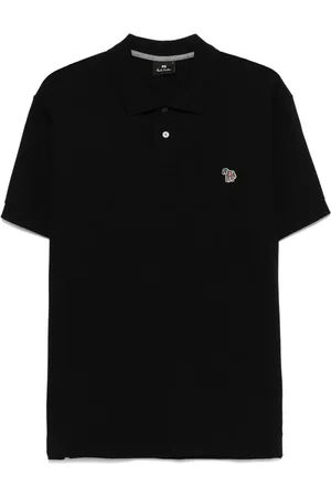 Paul Smith Cotton Zebra-patch polo shirt