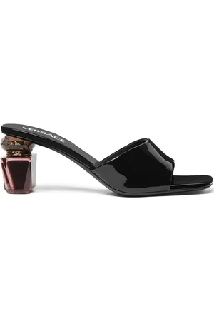 VERSACE 70mm Bright Crystal sandals