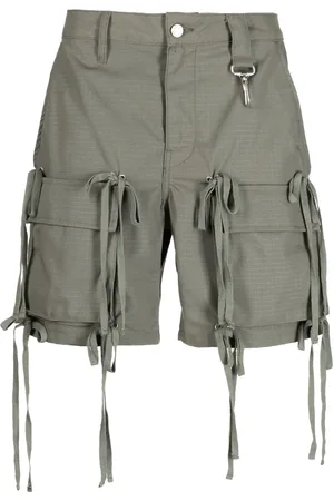 Reese Cooper Ripstop-texture cotton cargo shorts
