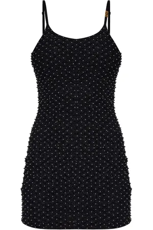 VERSACE Sequin-embellished mini dress